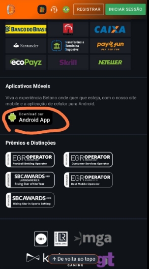 Betano app - Como baixar para android e iOS