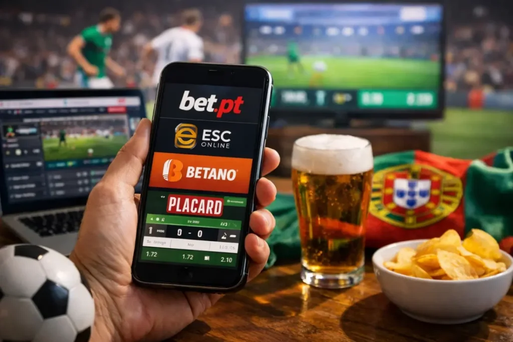 Apps de apostas em Portugal com live betting